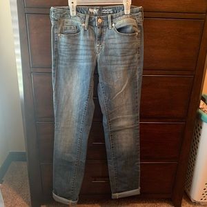 Soft straight leg jeans